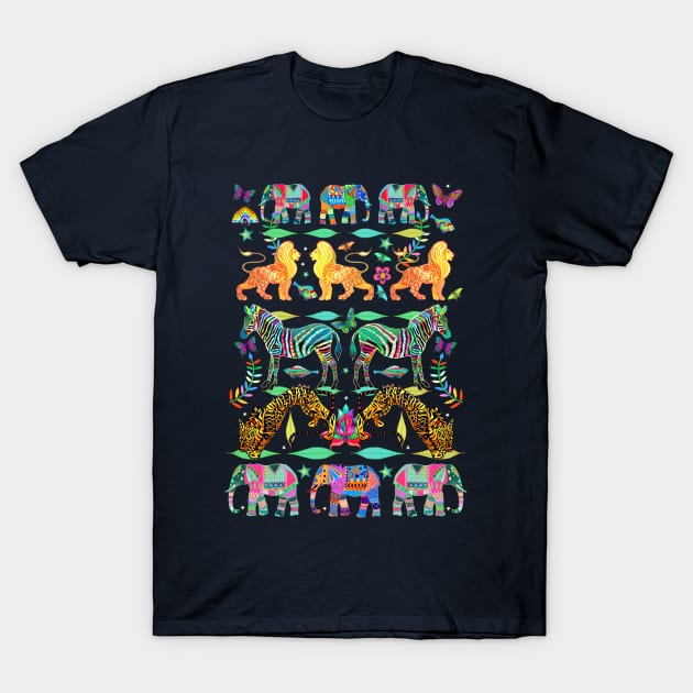 Colourful Natural World T-Shirt by nocturne-design